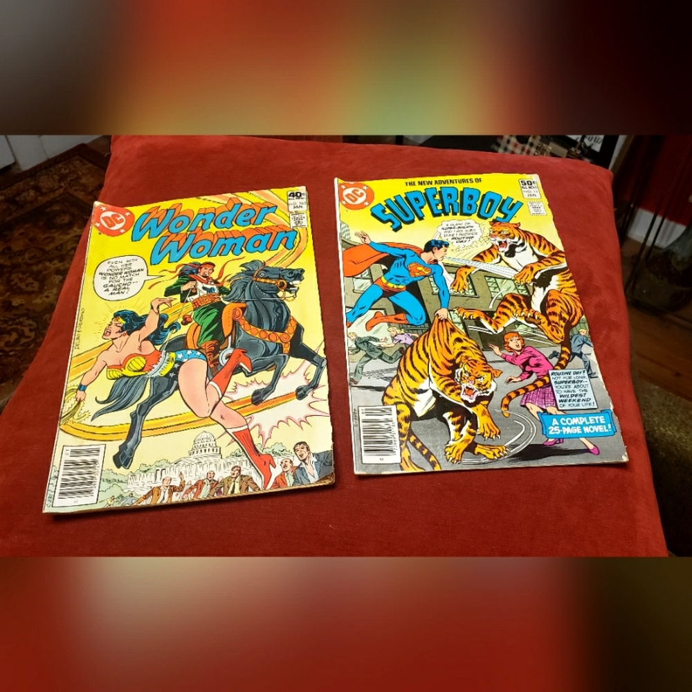 Vintage Wonder Woman #263 Super Boy DC Comics #13